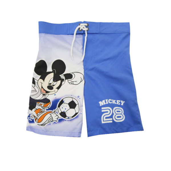 Mickey 28 Light Blue Boys Drawstring Boardshorts