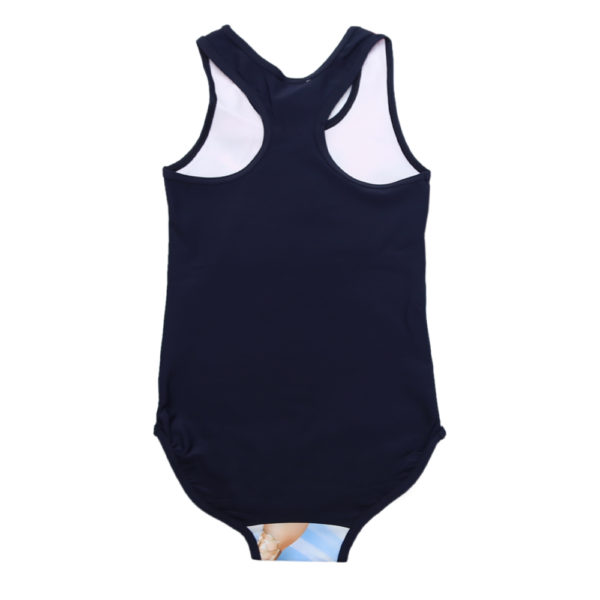 Top Model Blue Girls One Piece Swimsuit - Image 2