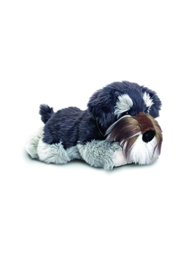 35cm Schnauzer Fergus Stuff Toy (Grey)